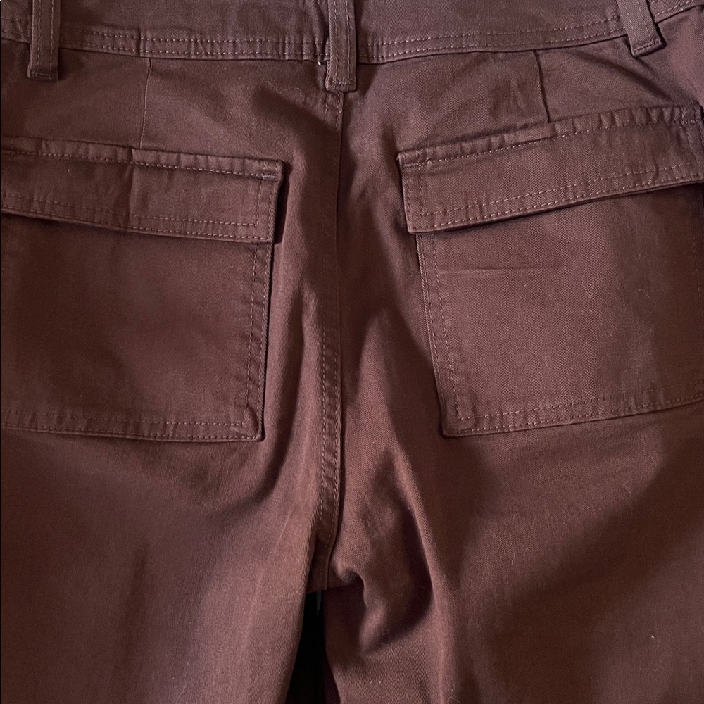 A New Day Women’s Brown Utility Pants Size 6 - Picture 2 of 7